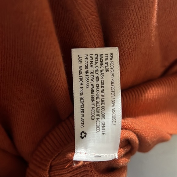 NWT cropped cardigan burnt orange - Picture 5 of 5